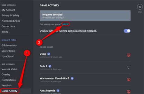 How do I stream my game on Discord?