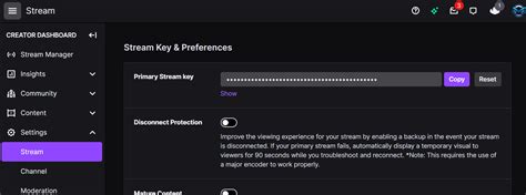 How do I stream privately on Twitch?