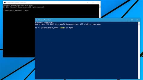 How do I switch from Command Prompt to PowerShell?
