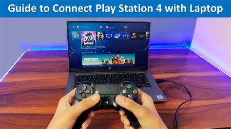 How do I switch my PS4 to HDMI on my laptop?