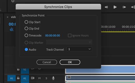 How do I sync audio and video online?