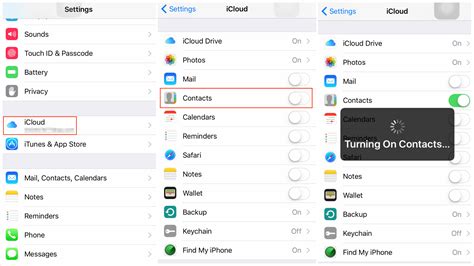 How do I sync my Contacts to my iPhone?