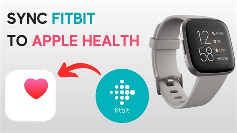 How do I sync my Fitbit to Apple Health?