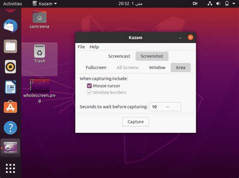 How do I take a screenshot and edit it in Ubuntu?