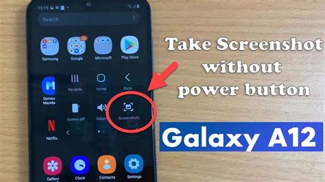 How do I take a screenshot on my Samsung without the button?