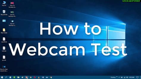 How do I test my Mac webcam?