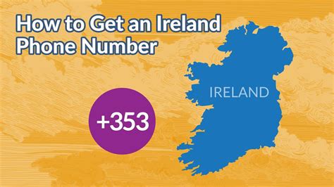 How do I text an Irish mobile number?
