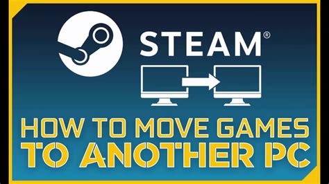 How do I transfer Steam games to another computer without backup?
