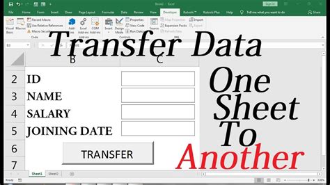 How do I transfer data from a File to Excel?