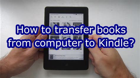 How do I transfer eBooks to my Kindle?