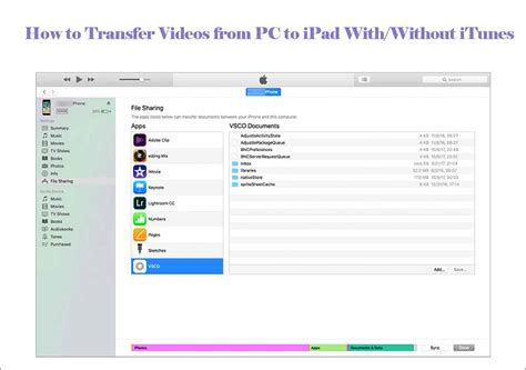 How do I transfer files from my computer to my iPad without iTunes?