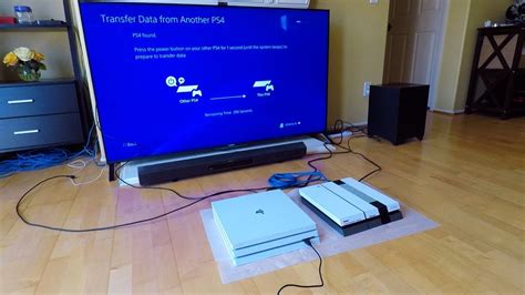 How do I transfer from PS4 to PS4?