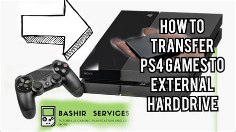 How do I transfer games to my PS4?