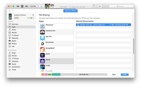 How do I transfer large files from iPhone to Mac?