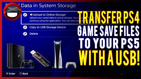 How do I transfer saved game data from PS5 to PS4?