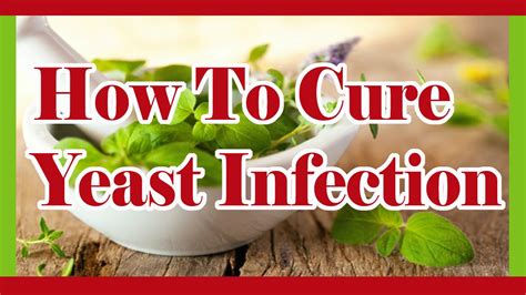 How do I treat a yeast infection myself?