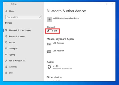 How do I turn Bluetooth on Windows 10?