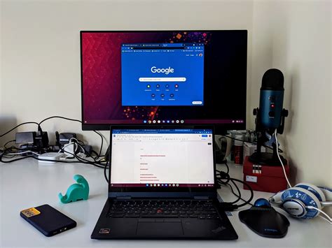 How do I turn my Chromebook into a monitor?