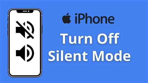 How do I turn my iPhone off silent?