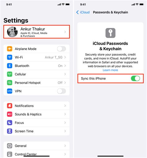 How do I turn off Apple keychain?