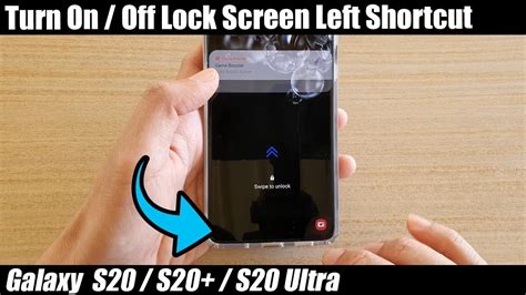 How do I turn off Lock Screen on Samsung s20?