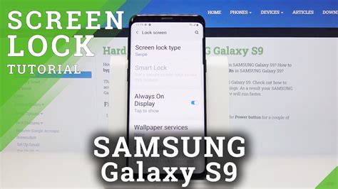 How do I turn off Lock Screen on Samsung s9?