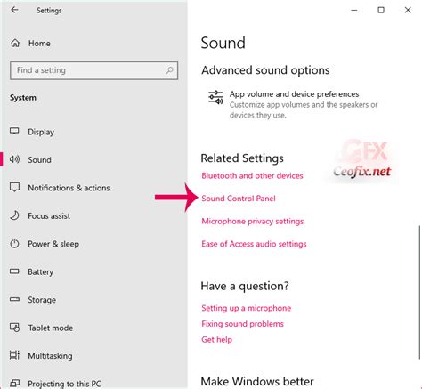 How do I turn off Windows default Sound?