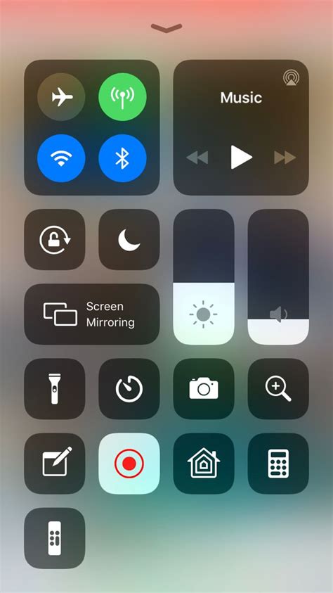 How do I turn on Screen Recording on my iPhone?