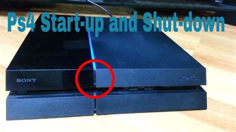 How do I turn on my PS4 slim?