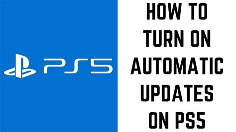 How do I turn on my PS5 automatically?