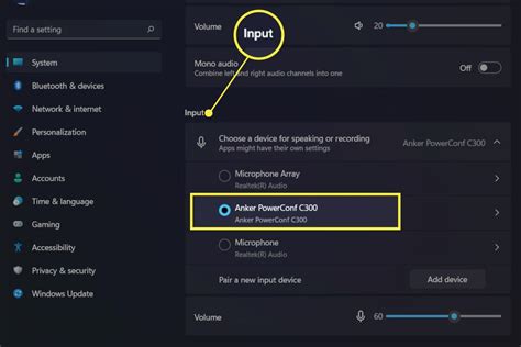 How do I turn on my built-in microphone on my Mac?