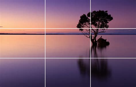 How do I turn on rule of thirds?