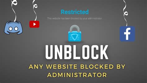 How do I unblock a banned website?