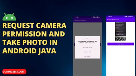 How do I unblock camera permissions on Android?