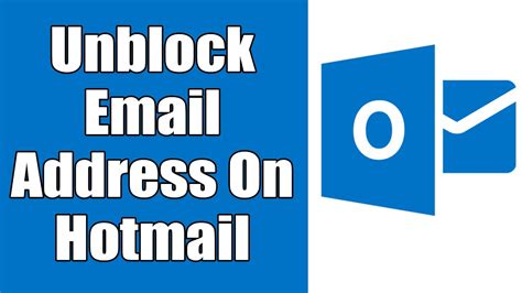 How do I unblock spam emails on Hotmail?