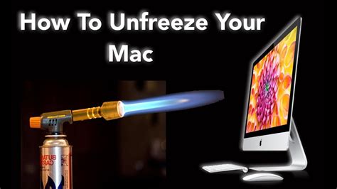 How do I unfreeze my Mac without restarting it?