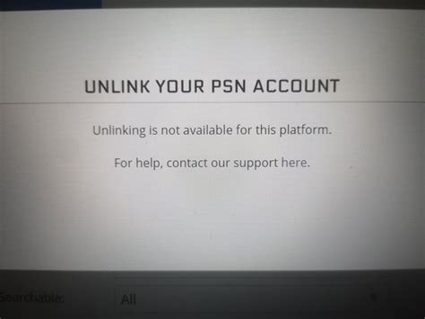How do I unlink my Sony account from PSN?