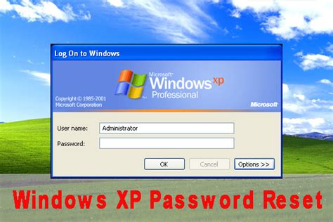 How do I unlock my Administrator password in Windows XP?