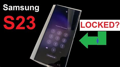 How do I unlock my Samsung s23 if I forgot my password?