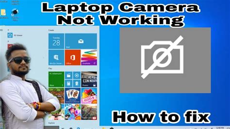 How do I unlock my camera on my laptop?