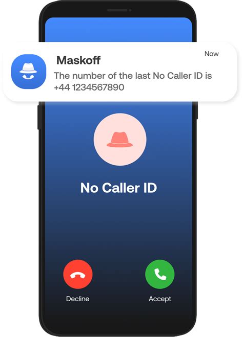 How do I unmask no caller ID?