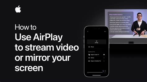 How do I use AirPlay instead of screen mirroring?