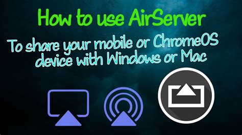 How do I use AirServer on Windows 10?