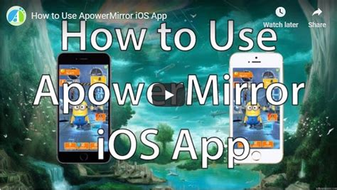 How do I use ApowerMirror app?