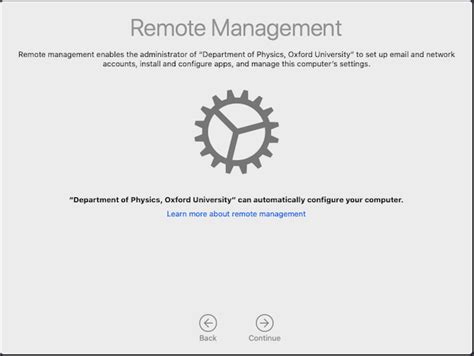 How do I use Apple remote management?