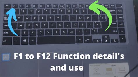 How do I use F1 F2 keys on my laptop?