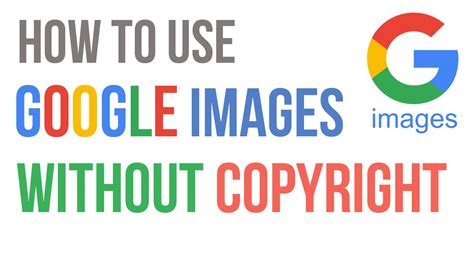 How do I use Google Images without copyright?