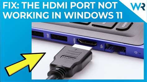 How do I use HDMI on Windows 11?