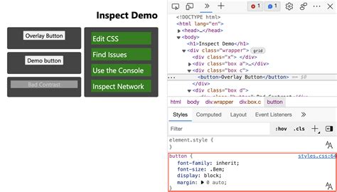 How do I use Microsoft inspect tool?