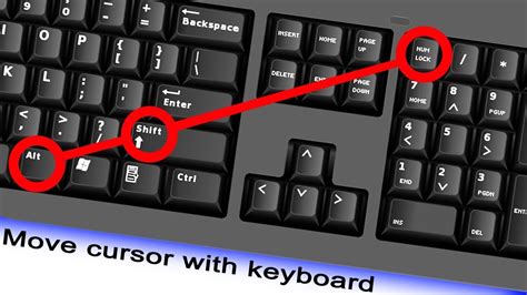 How do I use a cursor without a mouse?